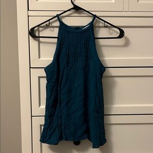 Olive & Oak Teal Halter Tank Top